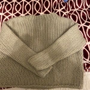 Babaa sweater light blue grey moonlight